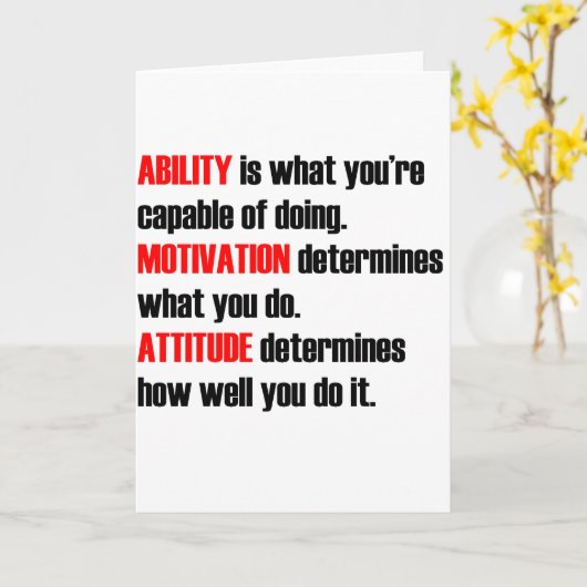 motivatie van bekwaamheid houding kaart (Gele Bloem)