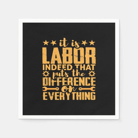 Motivatie van de arbeider - geschoolde arbeid is servet (Voorkant)