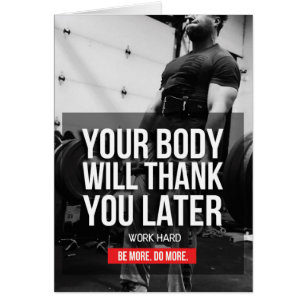 Motivatie van de Gym van de werkkring - Werk hard