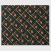 Motivatie van de therapie met een beroep cadeaupapier (Vlak)