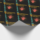 Motivatie van de therapie met een beroep cadeaupapier (Hoek)