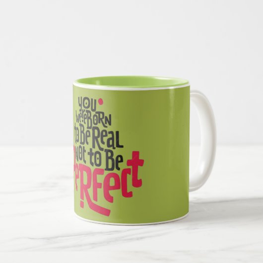 Motivatie vectorbelettering Mok (Voorkant rechts)