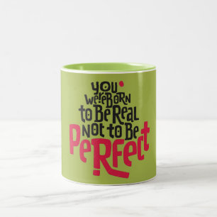 Motivatie vectorbelettering Mok