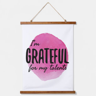 motivatie verklaringen voor zelfaanvaarding hangend wandkleed