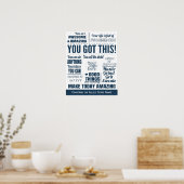 Motivatie verkoopteam poster (Keuken)