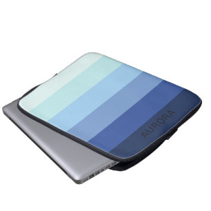 Motivatie verloop met aangepaste naam - laptop sleeve
