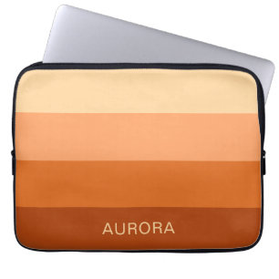 Motivatie verloop met aangepaste naam - laptop sleeve