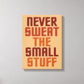 Motivatie verpakte canvasprint canvas afdruk (Voorkant)