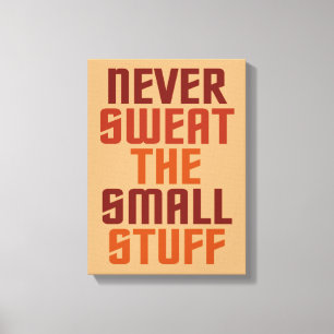 Motivatie verpakte canvasprint canvas afdruk