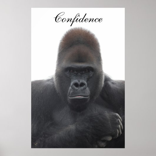 Motivatie vertrouwen poster (Voorkant)