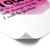 motivatie viabben voor zelfacceptatie poster (Hoek)