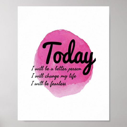 motivatie viabben voor zelfacceptatie poster (Voorkant)