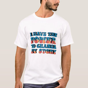 motivatie vibes citeert positieve houding t-shirt