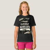 Motivatie vibes die je kunt draag t-shirt (Voorkant volledig)