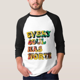 motivatie vibessen voor positieve houding t-shirt