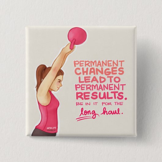 Motivatie Vierkante Button 5,1 Cm (Voorkant)