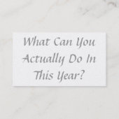 Motivatie Visitekaartje (Achterkant)