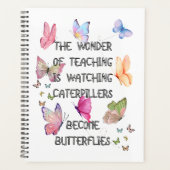 Motivatie vlinderplanner voor leerkrachten planner (Voorkant)