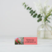 Motivatie volumeregeling voor vrijwilligers mini visitekaartje (Staand voorkant)