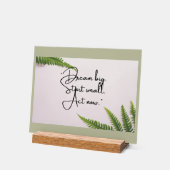 Motivatie voor Bold Acryl Bord (Hoek)