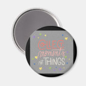 Motivatie voor de Lazy Lifestyle Design Magneet (Voorkant / Achterkant)