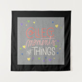 Motivatie voor de Lazy Lifestyle Design Wandkleed (Voorkant)