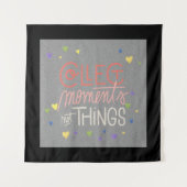 Motivatie voor de Lazy Lifestyle Design Wandkleed (Voorkant)