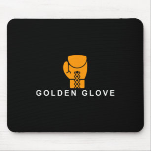Motivatie voor 'gouden handschoen' boksen muismat