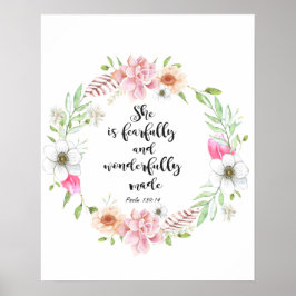 motivatie voor haar , ze is bang en geweldig poster