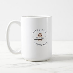 Motivatie voor luiheid koffiemok