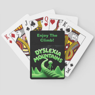 Motivatie voor mensen met dyslexie pokerkaarten