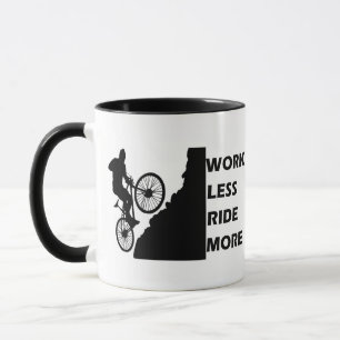 Motivatie voor Mountainbiken - Grappige Citat over Mok
