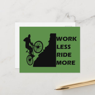 Motivatie voor Mountainbiken - Grappige Wielercita Feestdagenkaart