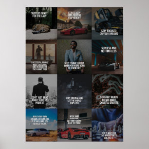 Motivatie voor succesvolle en verrijkte compilatie poster