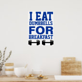 Motivatie voor training poster (Keuken)