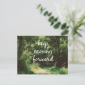 Motivatie Vooruit blijven prijsopgave Briefkaart (Staand voorkant)