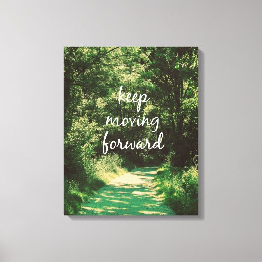 Motivatie Vooruit blijven prijsopgave Canvas Afdruk (Voorkant)