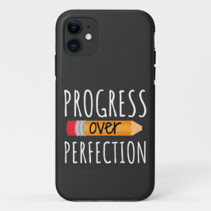 Motivatie vooruitgang bij de perfectie Case-Mate iPhone case