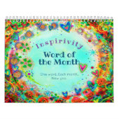 Motivatie Vrolijke Leuke Inspirativiteit ÉÉN WOORD Kalender (Hoes)