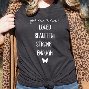Motivatie vrouw t-shirt