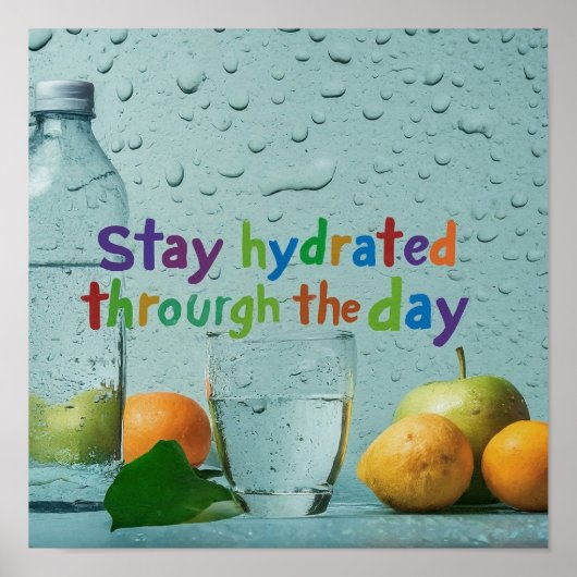 Motivatie Wall Art & Decor voor Wellness Poster (Voorkant)