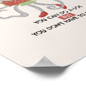 Motivatie Wall Art Poster Schattigee Octopus (Hoek)