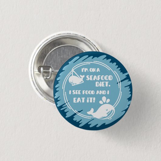 Motivatie walvis Button (Voorkant /achterkant)