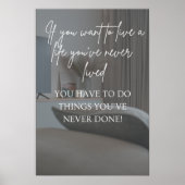 Motivatie wand-Poster Poster (Voorkant)