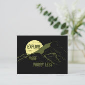 Motivatie wandelaars citaten briefkaart (Staand voorkant)