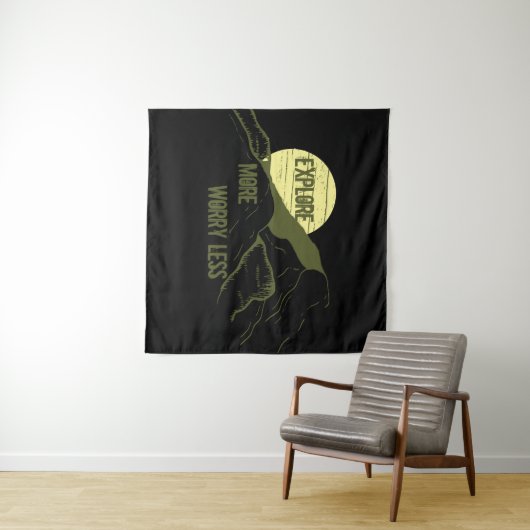 Motivatie wandelaars citaten wandkleed (In Situ (horizontaal))