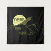 Motivatie wandelaars citaten wandkleed (Voorkant)