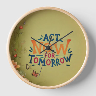 Motivatie wandklok