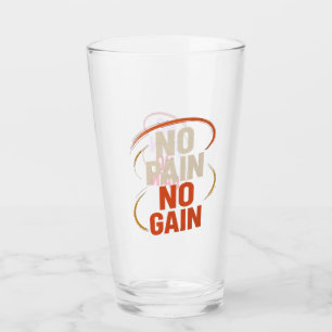 Motivatie water of Juice Cup voor Fitness Glas