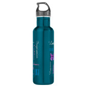 Motivatie waterflacon waterfles  (Achterkant)